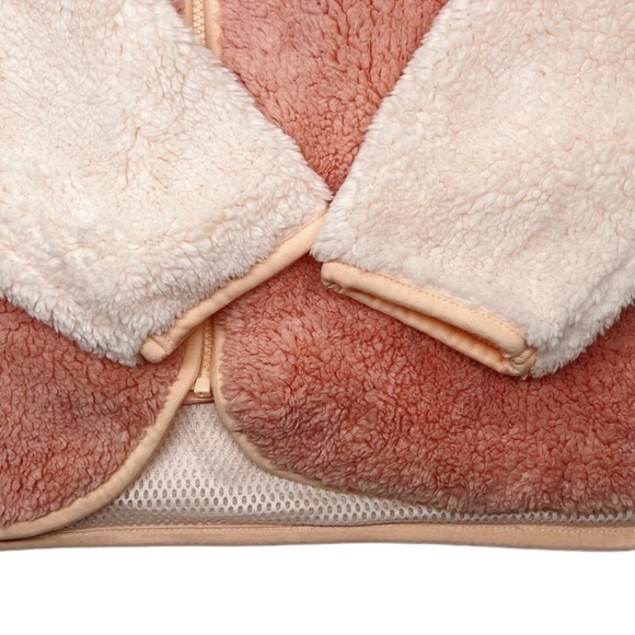 {Sweaty Betty} Fleece Teddy "Pennine" Full Zip Jacket Coat - Picture 4 of 6